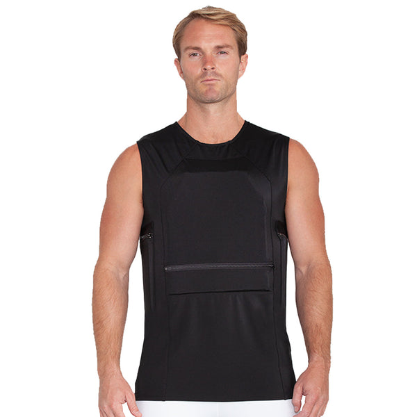 I.S.Pro Tactical Compression 4 Zip pocket Carrier Crew Tank 1CC02N1, Burbank, California, CA