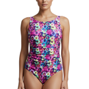 InstantFigure Fancy Floral High-Neck One-Piece Swimsuit 27591P
