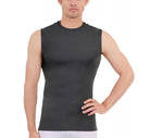 Insta Slim I.S.Pro USA Big & Tall Medium Compression Sleeveless High Crew Neck Shirt 2MAT018BT
