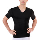 Insta Slim Big and Tall Compression Short Sleeve V-Neck 2VAT001BT