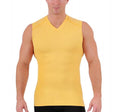 Insta Slim ISPro USA Camisa sin mangas de compresión media con cuello en V alto 2VAT013
