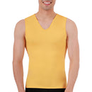 Insta Slim ISPro USA Camiseta sin mangas de compresión media con cuello en V 2VAT0N1
