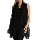 InstantFigure InstaWrap Sheer Mesh Long Shawl Coverup 33COLS