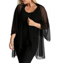 InstantFigure InstaWrap Sheer Mesh Long Shawl Coverup 33COLS