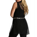 InstantFigure Shahl Instawrap Short Mesh Coverup 33COSS