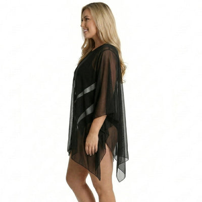 InstantFigure Shahl Instawrap Short Mesh Coverup 33COSS