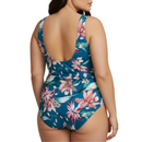 InstantFigure Fly Away Orchid high-neck one-piece Swimsuit 48591P