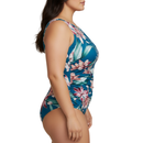 InstantFigure Fly Away Orchid high-neck one-piece Swimsuit 48591P