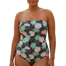 InstantFigure New Succulent Bandeau One-Piece Swimsuit 71624P