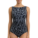 InstantFigure Feathers High-Neck One-Piece Swimsuit 78591P