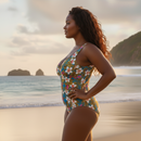 InstantFigure Hawaii Wrap One-Piece Swimsuit 86443P