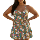 InstantFigure Hawaii Skirted One-Piece Swimsuit 86556P