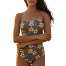 InstantFigure Hawaii Bandeau One-Piece Swimsuit 86624P