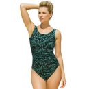 InstantFigure Tropical State High-Neck One-Piece Swimsuit 90591P