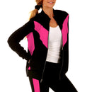 InstantFigure Activewear Compression Zip-Up Jacket AWJ029