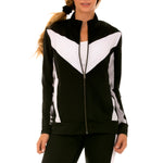 InstantFigure Activewear Compression Zip-Up Jacket AWJ029