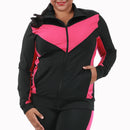 InstantFigure Curvy Chaqueta de compresión Activewear de talla grande AWJ029C