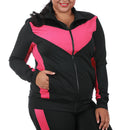 InstantFigure Curvy Plus Size Activewear Compression Jacket AWJ029C