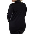 InstantFigure Curvy Chaqueta de compresión Activewear de talla grande AWJ029C