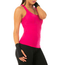InstantFigure Activewear Compression Racer Back Tank Top AWT020