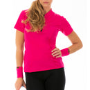 Camiseta de ciclismo InstantFigure de compresión sólida con cremallera AWT028