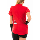 Camiseta de ciclismo InstantFigure de compresión sólida con cremallera AWT028