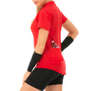 Camiseta de ciclismo InstantFigure de compresión sólida con cremallera AWT028