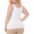 InstantFigure Shirred Tank Top Plus Size Shapewear WT40011C