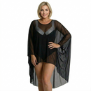 InstantFigure Instawrap Shahl Sheer Mesh Coverup Top 33COCT