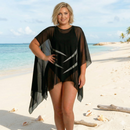 InstantFigure Shahl Instawrap Short Mesh Coverup 33COSS