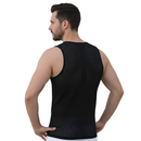 Men's Hollow out mesh sleeveless v-neck tank