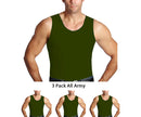 3-Pack Insta Slim I.S.Pro USA Activewear Compression Muscle Tank MA0003BT