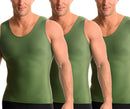 3-Pack Insta Slim I.S.Pro USA Activewear Compression Muscle Tank MA0003BT