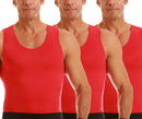 3-Pack Insta Slim I.S.Pro USA Activewear Compression Muscle Tank MA0003BT