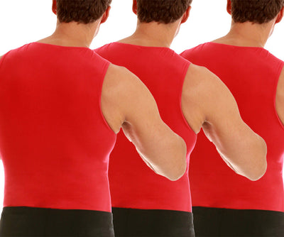 3-Pack Insta Slim I.S.Pro USA Activewear Compression Muscle Tank MA0003BT