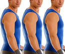 3-Pack Insta Slim I.S.Pro USA Activewear Compression Muscle Tank MA0003BT