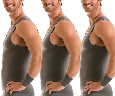 3-Pack Insta Slim I.S.Pro USA Activewear Compression Muscle Tank MA0003BT