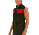Insta Slim I.S.Pro USA Compression Activewear Color Block Zip Up Vest MA0012