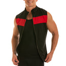 Insta Slim Compression Activewear Color Block Zip Up Vest MA0012