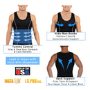 Insta Slim Active Compression Contrast Stitching Muscle Tank MA0221