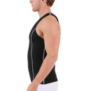 Insta Slim Active Compression Contrast Stitching Muscle Tank MA0221