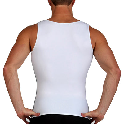 Insta Slim Active Compression Contrast Stitching Muscle Tank MA0221