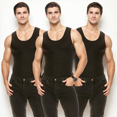 3-Pack Insta Slim Compression Muscle Tank MS0003