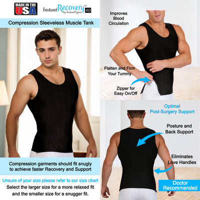 mens compression tank, Seattle, Washington