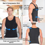 Insta Slim Sleeveless Compression Muscle Tank Front Panel Belt MSFP01, Flagstaff, Arizona, AZ