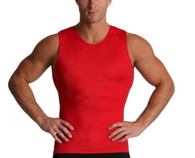 Insta Slim I.S.Pro USA Activewear Compression Sleeveless Crew Neck Tank-TA00N1