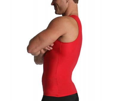 Insta Slim I.S.Pro USA Activewear Compression Sleeveless Crew Neck Tank-TA00N1