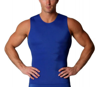 Insta Slim I.S.Pro USA Activewear Compression Sleeveless Crew Neck Tank-TA00N1