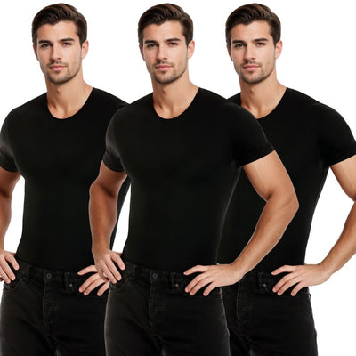 3-Pack Insta Slim Compression Crew Necks TS0003