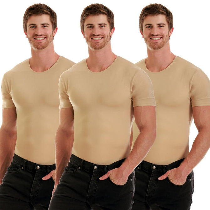 3-Pack Insta Slim Compression Crew Necks TS0003